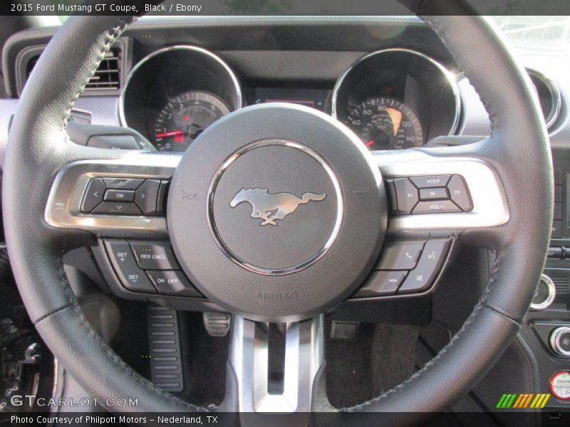 Black / Ebony 2015 Ford Mustang GT Coupe