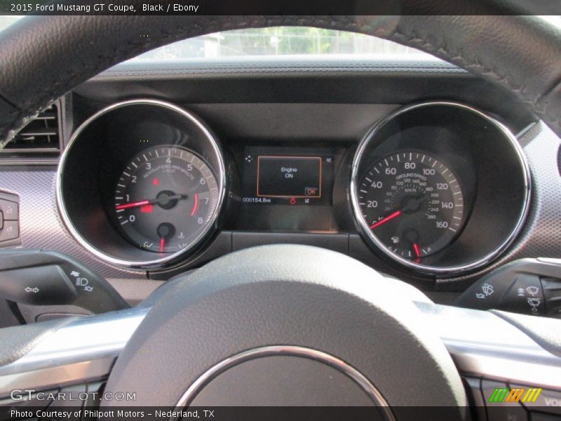Black / Ebony 2015 Ford Mustang GT Coupe