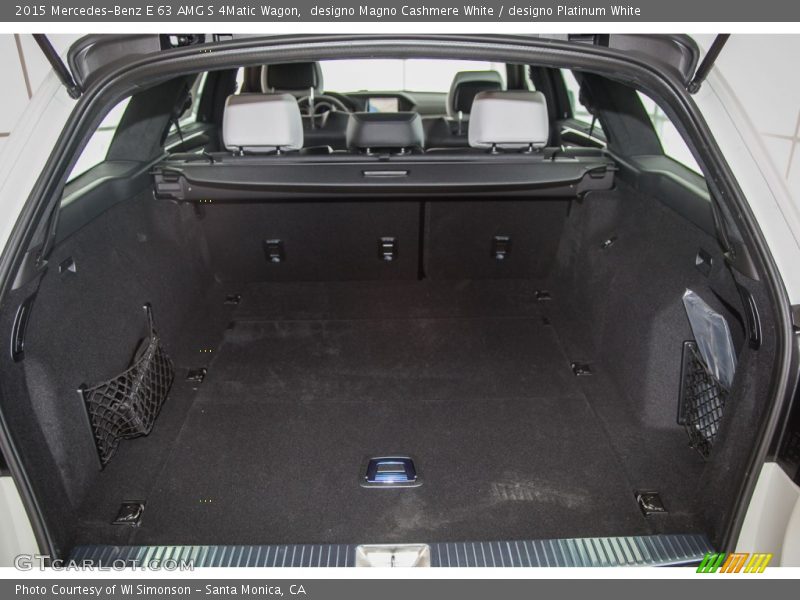  2015 E 63 AMG S 4Matic Wagon Trunk