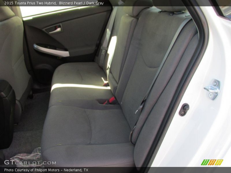 Blizzard Pearl / Dark Gray 2015 Toyota Prius Two Hybrid