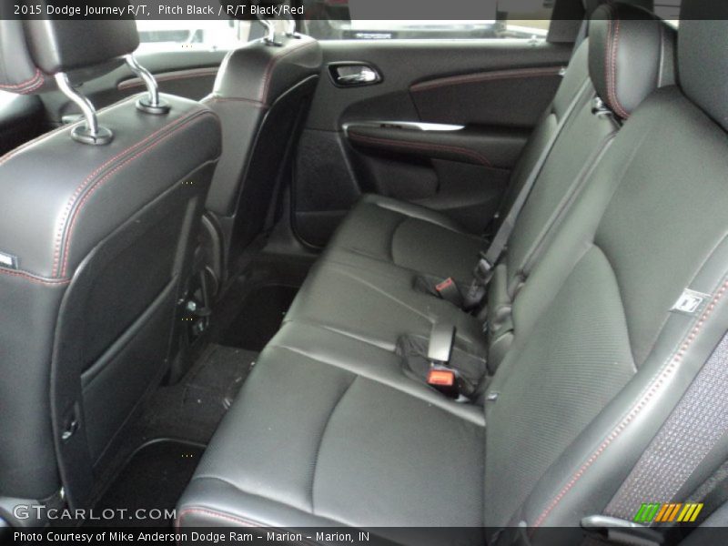 Pitch Black / R/T Black/Red 2015 Dodge Journey R/T