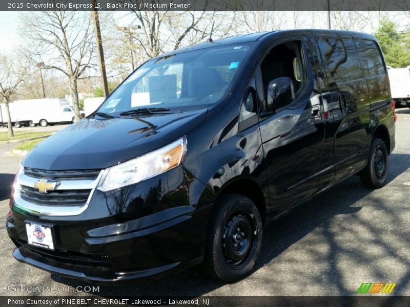 Black Pipe / Medium Pewter 2015 Chevrolet City Express LS