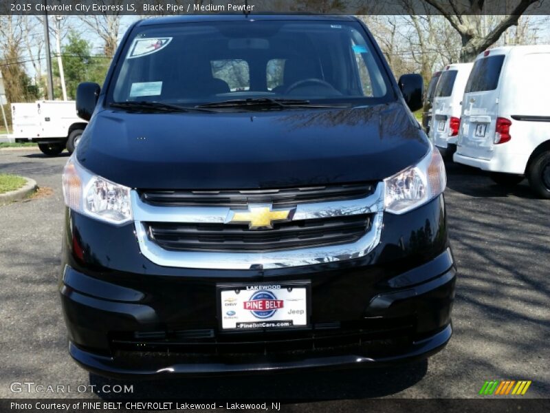 Black Pipe / Medium Pewter 2015 Chevrolet City Express LS