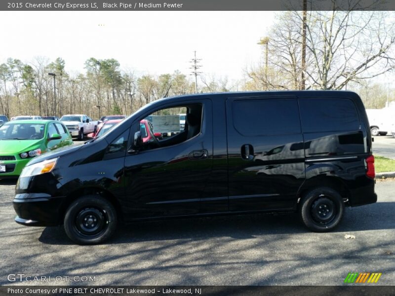 Black Pipe / Medium Pewter 2015 Chevrolet City Express LS