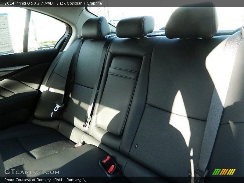 Black Obsidian / Graphite 2014 Infiniti Q 50 3.7 AWD