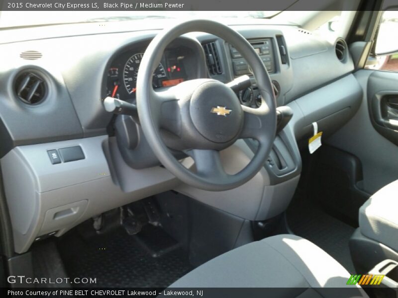 Black Pipe / Medium Pewter 2015 Chevrolet City Express LS