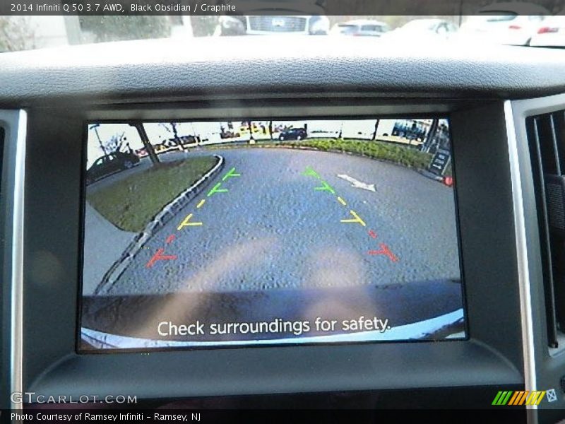 Black Obsidian / Graphite 2014 Infiniti Q 50 3.7 AWD
