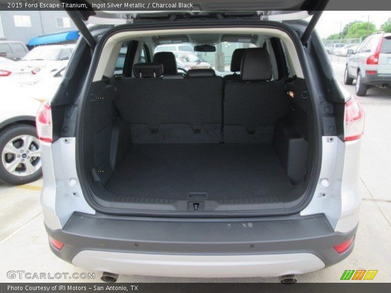 Ingot Silver Metallic / Charcoal Black 2015 Ford Escape Titanium