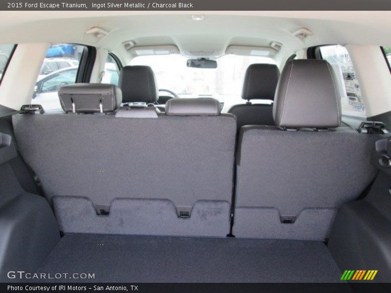 Ingot Silver Metallic / Charcoal Black 2015 Ford Escape Titanium