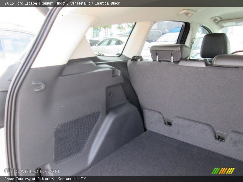Ingot Silver Metallic / Charcoal Black 2015 Ford Escape Titanium