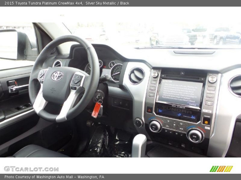 Silver Sky Metallic / Black 2015 Toyota Tundra Platinum CrewMax 4x4