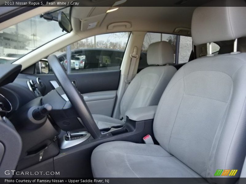 Front Seat of 2013 Rogue S