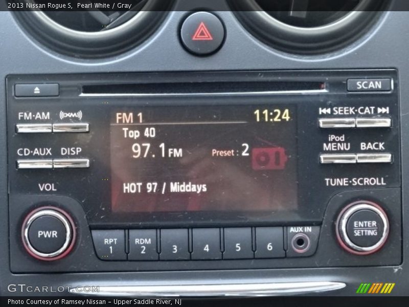Controls of 2013 Rogue S