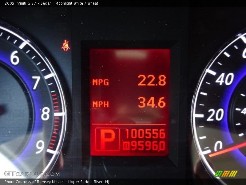 Moonlight White / Wheat 2009 Infiniti G 37 x Sedan
