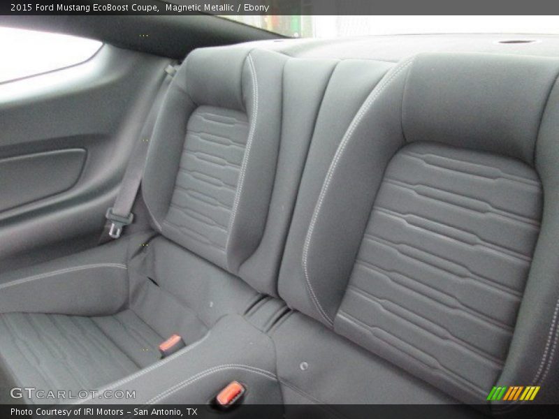 Magnetic Metallic / Ebony 2015 Ford Mustang EcoBoost Coupe
