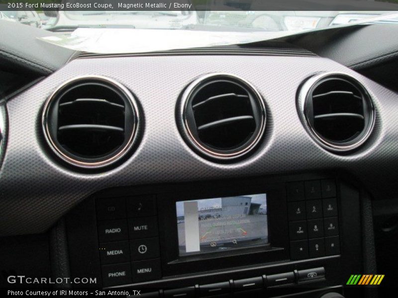 Magnetic Metallic / Ebony 2015 Ford Mustang EcoBoost Coupe