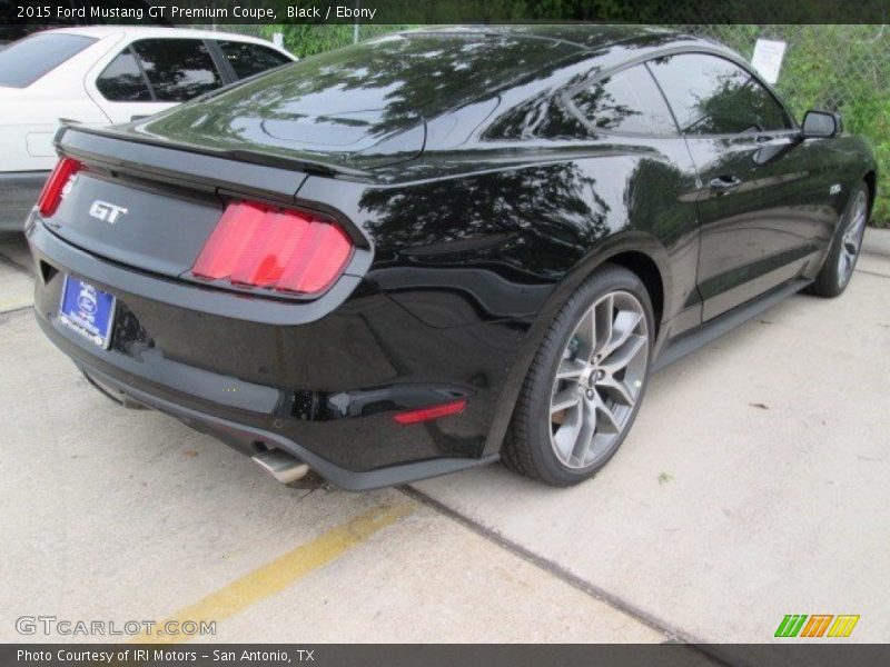 Black / Ebony 2015 Ford Mustang GT Premium Coupe