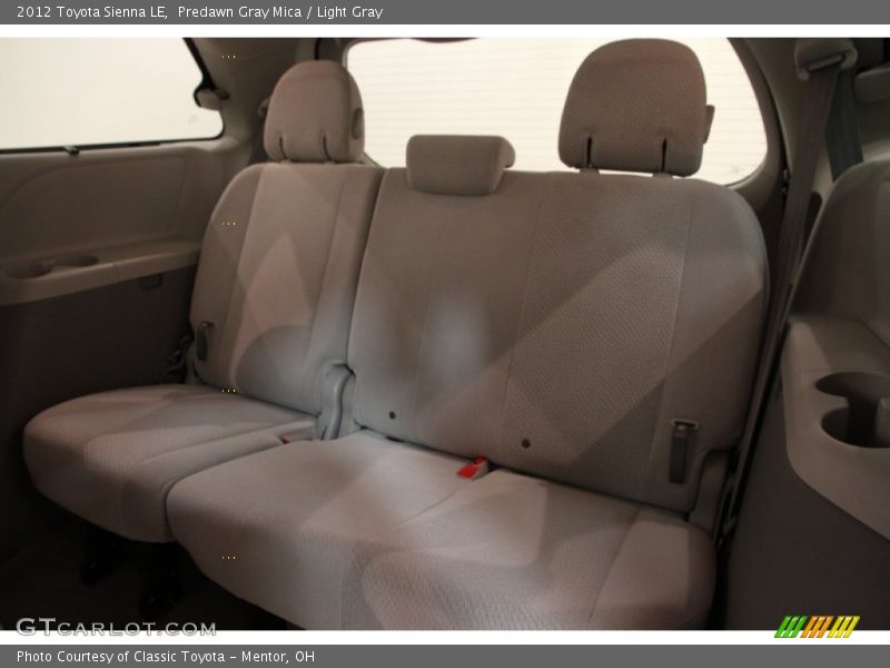 Predawn Gray Mica / Light Gray 2012 Toyota Sienna LE