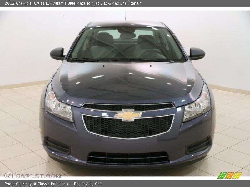 Atlantis Blue Metallic / Jet Black/Medium Titanium 2013 Chevrolet Cruze LS