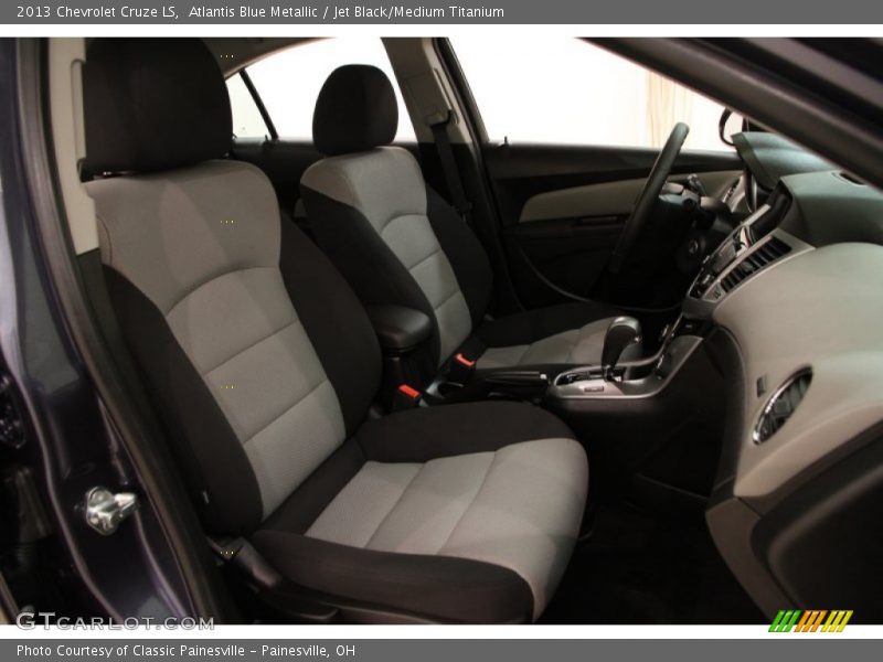 Atlantis Blue Metallic / Jet Black/Medium Titanium 2013 Chevrolet Cruze LS
