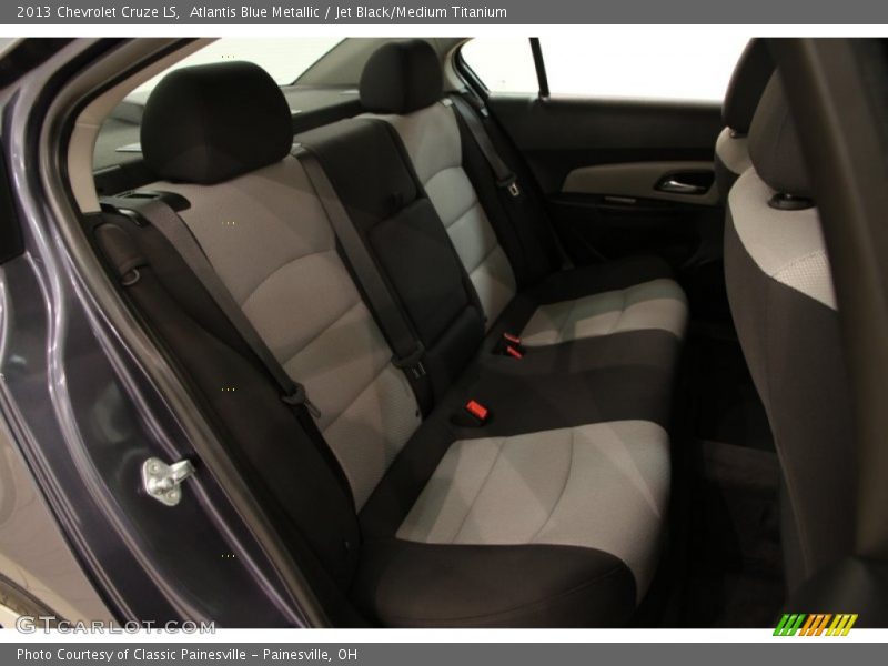 Atlantis Blue Metallic / Jet Black/Medium Titanium 2013 Chevrolet Cruze LS