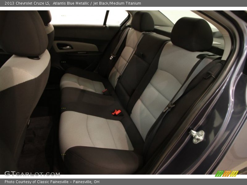 Atlantis Blue Metallic / Jet Black/Medium Titanium 2013 Chevrolet Cruze LS
