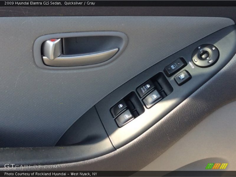 Quicksilver / Gray 2009 Hyundai Elantra GLS Sedan