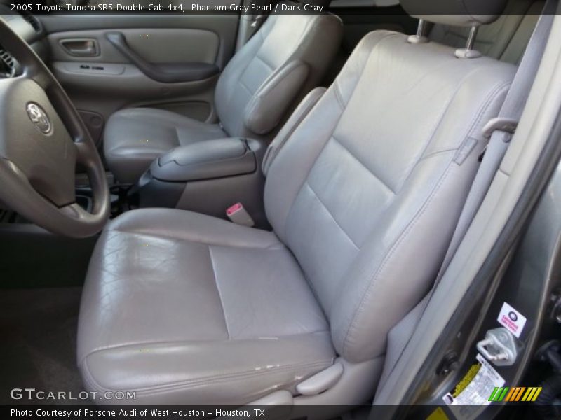 Front Seat of 2005 Tundra SR5 Double Cab 4x4