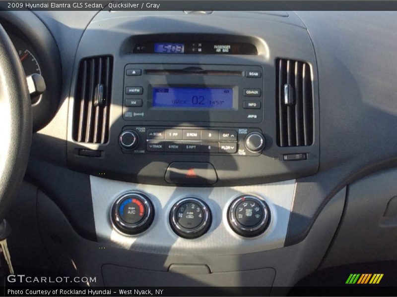 Quicksilver / Gray 2009 Hyundai Elantra GLS Sedan