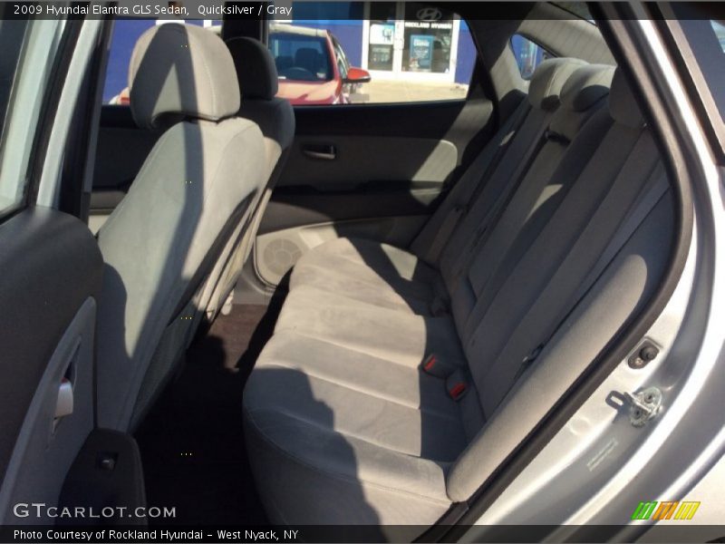 Quicksilver / Gray 2009 Hyundai Elantra GLS Sedan