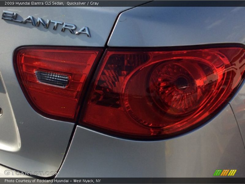 Quicksilver / Gray 2009 Hyundai Elantra GLS Sedan
