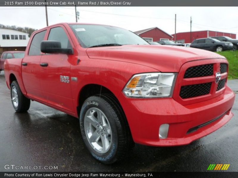 Front 3/4 View of 2015 1500 Express Crew Cab 4x4