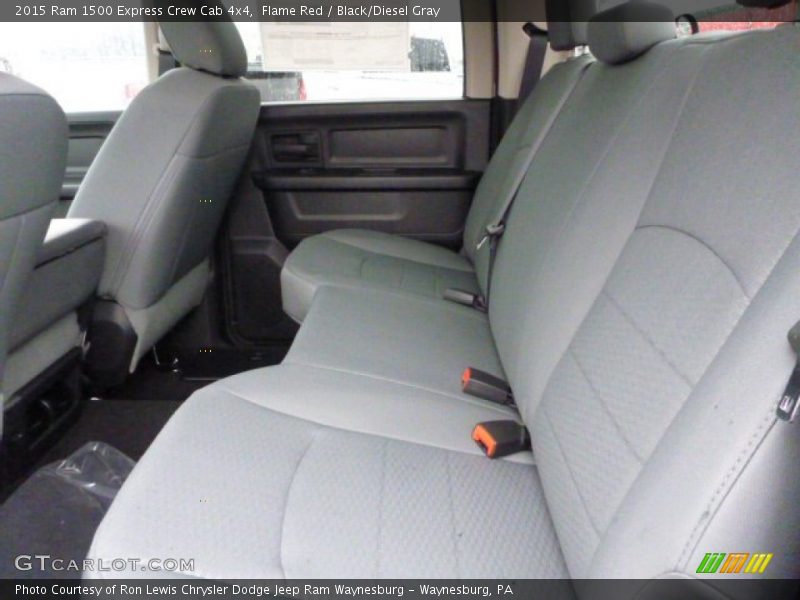 Flame Red / Black/Diesel Gray 2015 Ram 1500 Express Crew Cab 4x4