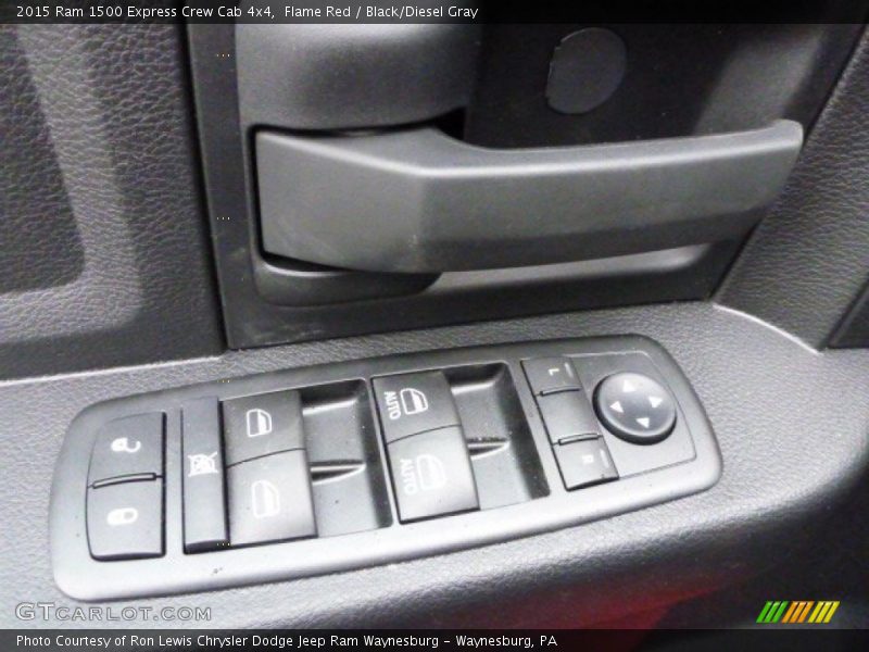 Flame Red / Black/Diesel Gray 2015 Ram 1500 Express Crew Cab 4x4
