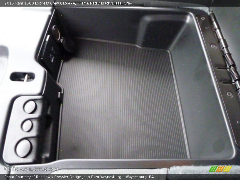 Flame Red / Black/Diesel Gray 2015 Ram 1500 Express Crew Cab 4x4