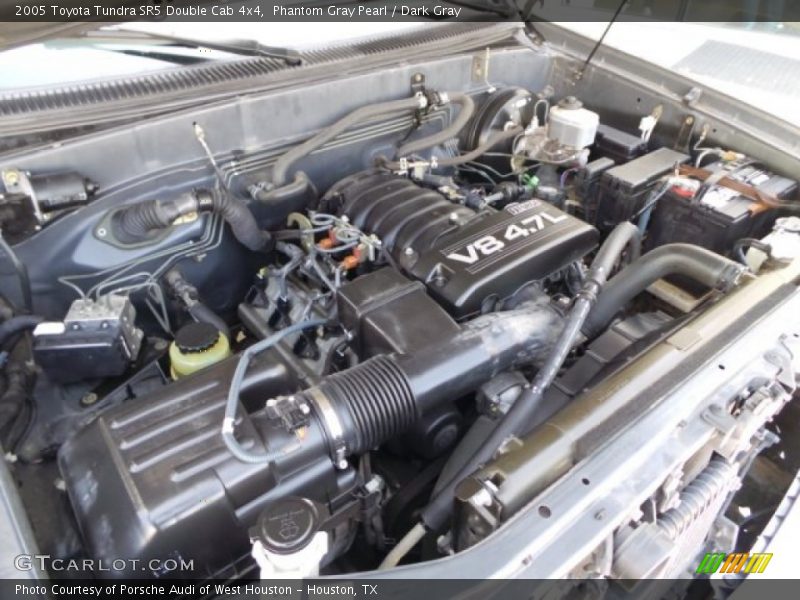  2005 Tundra SR5 Double Cab 4x4 Engine - 4.7 Liter DOHC 32-Valve V8