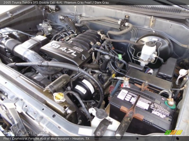  2005 Tundra SR5 Double Cab 4x4 Engine - 4.7 Liter DOHC 32-Valve V8