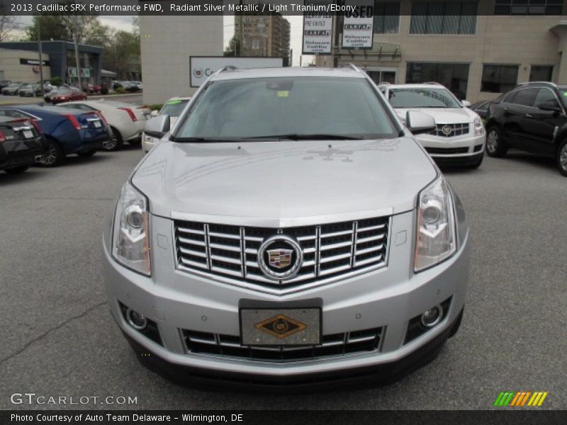 Radiant Silver Metallic / Light Titanium/Ebony 2013 Cadillac SRX Performance FWD