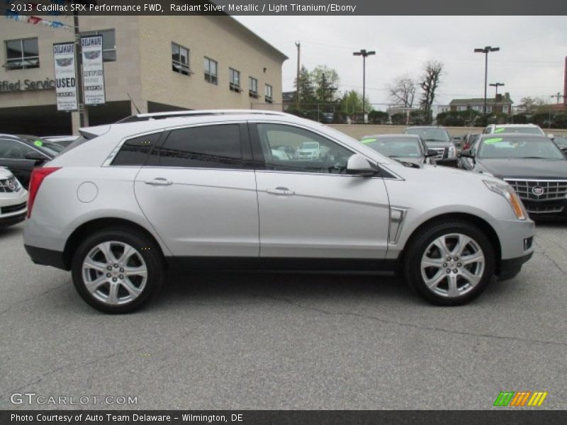 Radiant Silver Metallic / Light Titanium/Ebony 2013 Cadillac SRX Performance FWD