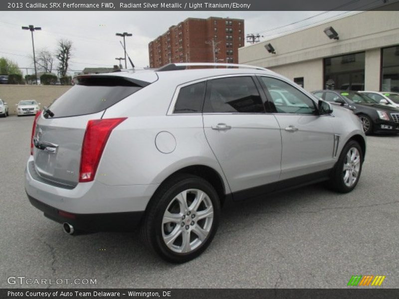 Radiant Silver Metallic / Light Titanium/Ebony 2013 Cadillac SRX Performance FWD
