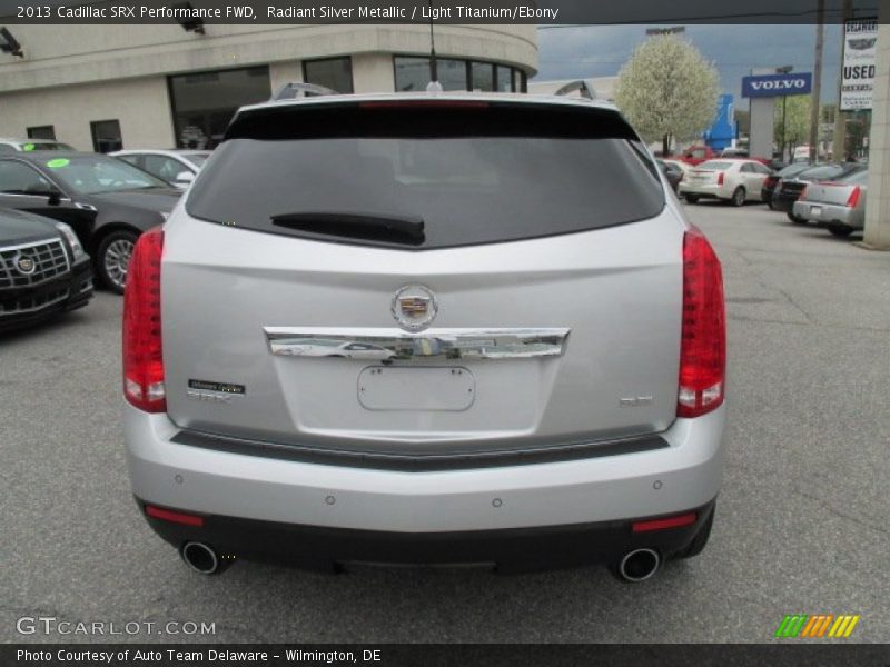 Radiant Silver Metallic / Light Titanium/Ebony 2013 Cadillac SRX Performance FWD