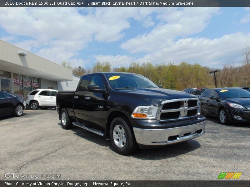 Front 3/4 View of 2010 Ram 1500 SLT Quad Cab 4x4
