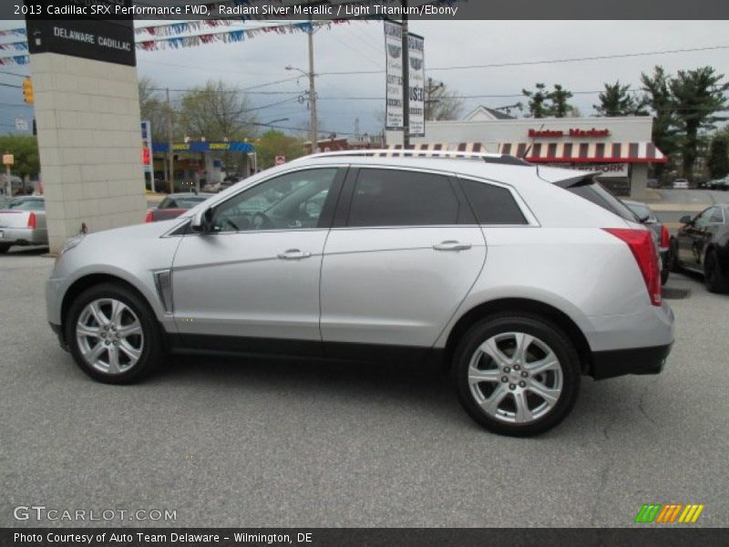 Radiant Silver Metallic / Light Titanium/Ebony 2013 Cadillac SRX Performance FWD