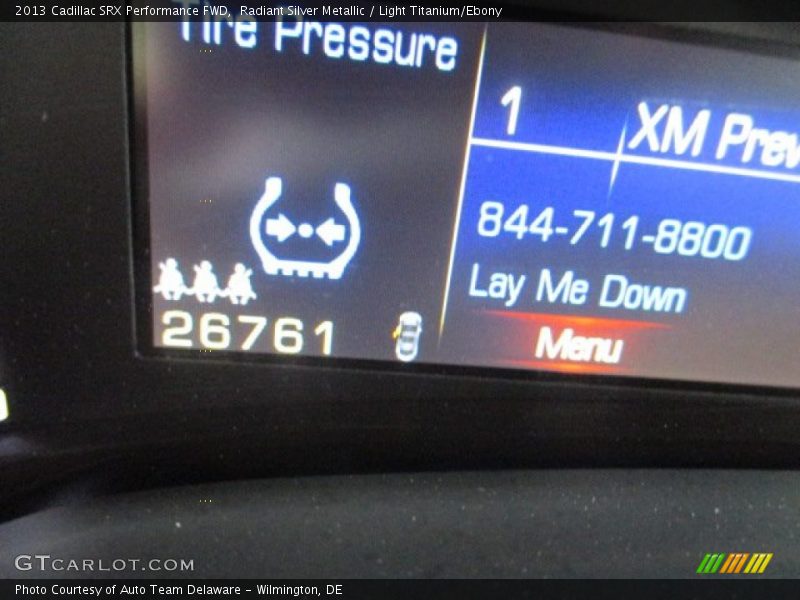 Radiant Silver Metallic / Light Titanium/Ebony 2013 Cadillac SRX Performance FWD