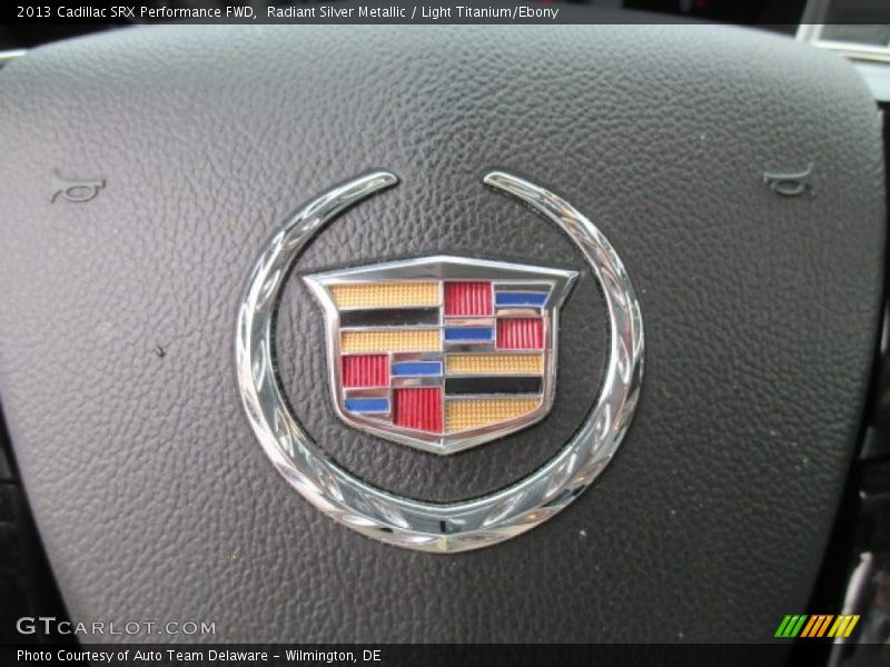 Radiant Silver Metallic / Light Titanium/Ebony 2013 Cadillac SRX Performance FWD