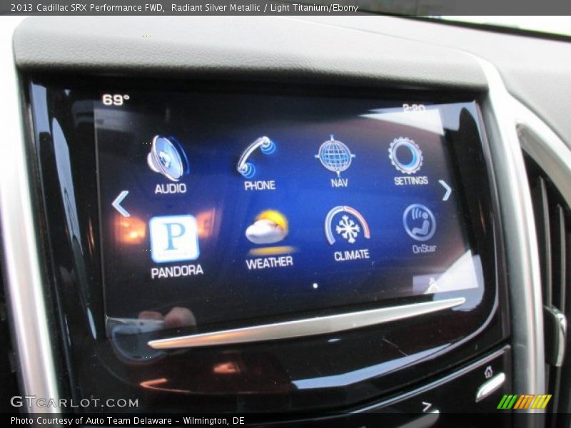 Radiant Silver Metallic / Light Titanium/Ebony 2013 Cadillac SRX Performance FWD