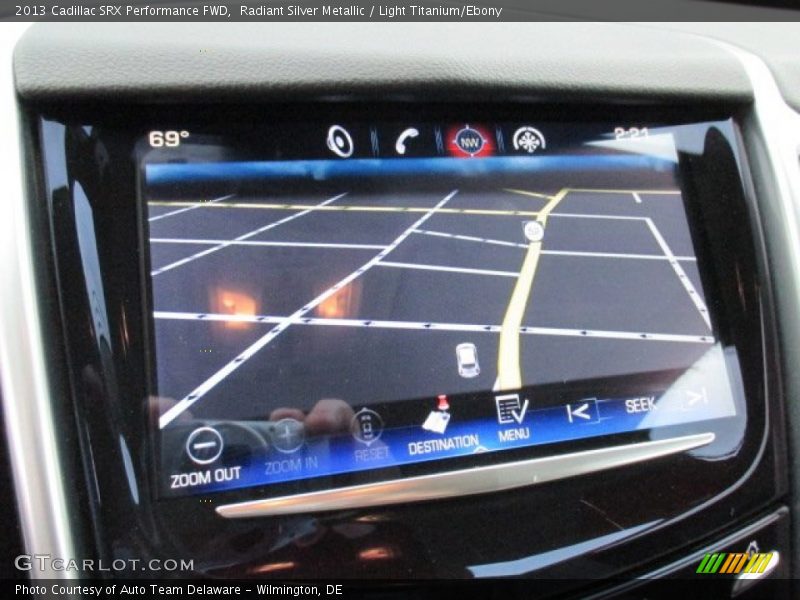 Radiant Silver Metallic / Light Titanium/Ebony 2013 Cadillac SRX Performance FWD