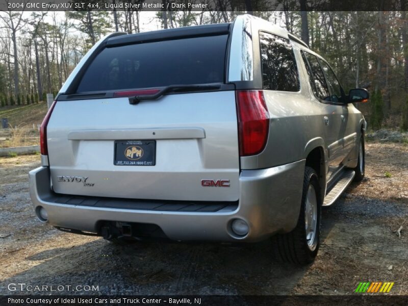 Liquid Silver Metallic / Dark Pewter 2004 GMC Envoy XUV SLT 4x4