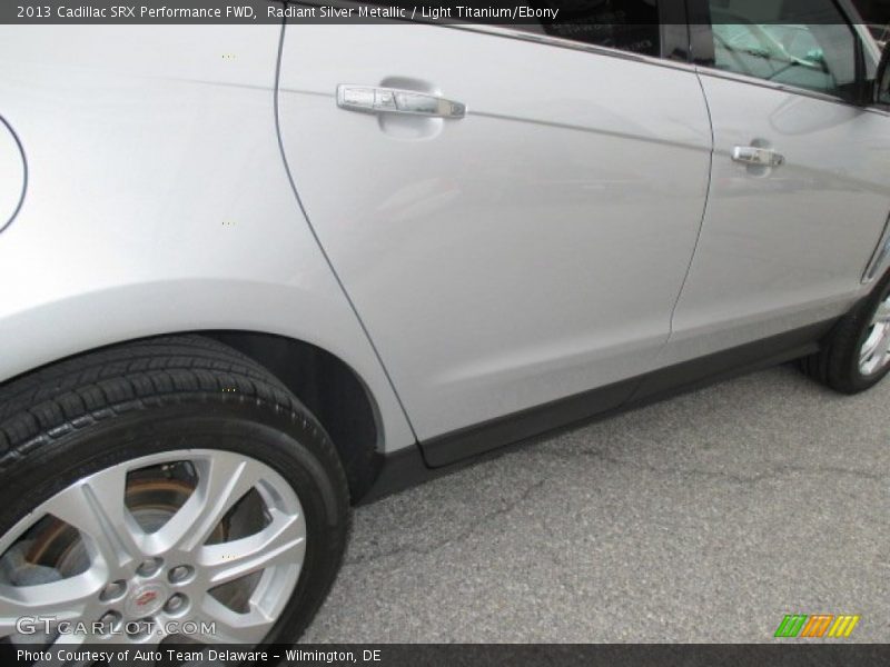Radiant Silver Metallic / Light Titanium/Ebony 2013 Cadillac SRX Performance FWD