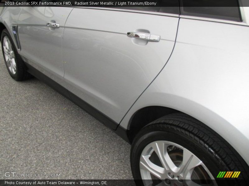 Radiant Silver Metallic / Light Titanium/Ebony 2013 Cadillac SRX Performance FWD